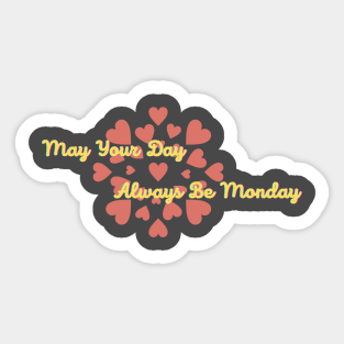 Love Monday Sticker